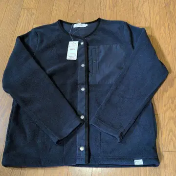네이비 플리스 자켓 M 사이즈