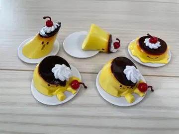 가챠가챠 가챠 역동감 있는 푸딩 푸딩 마스코트 피규어