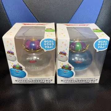 킹 슬라임 반짝이는 피규어 메탈 킹 빅 클리어 피규어