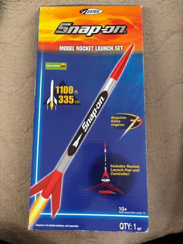 스냅온 모델 로켓 발사 세트 스냅온