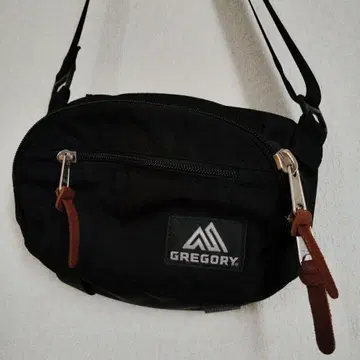 GREGORY 숄더백 블랙
