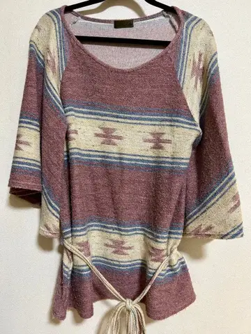 goa 보헤미안 스타일 긴팔 상의