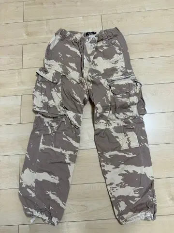 X-LARGE 카모플라쥬 카고 팬츠 S