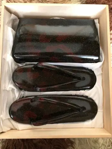 일본 의류 조리 백 세트 미사용 약 23cm