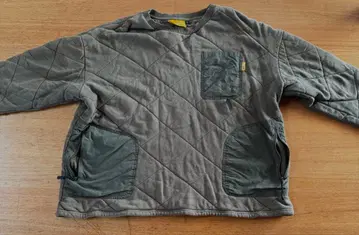 GRIP swany 그립스와니 퀼팅 크루 올리브 L