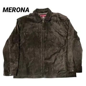 N-6010 MERONA 싱글 라이더 가죽 자켓 스웨이드 L
