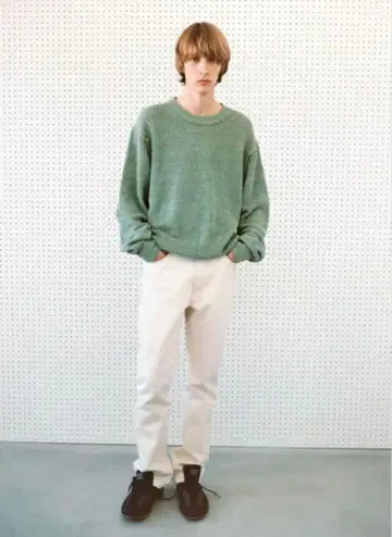 Ernie Palo 사이즈 50 새상품급 니트 오버 사이즈