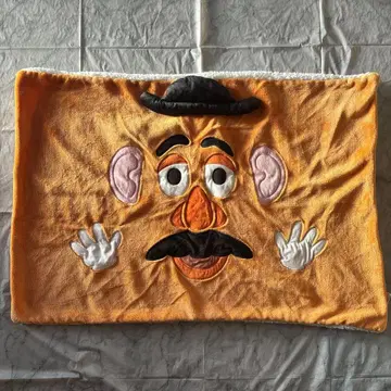 미스터 포테이토 헤드 자수 무릎 담요