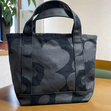 marimekko 블랙 그레이 토트백
