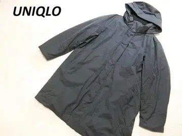 새상품급 유니클로 심리스 하이브리드 다운 코트 그레이 3XL