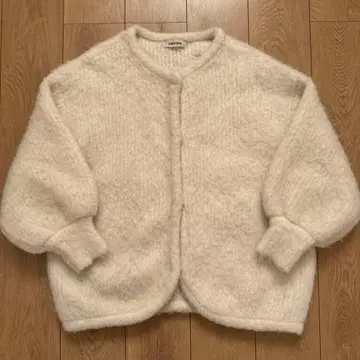 COCO DEAL 화이트 가디건 긴팔