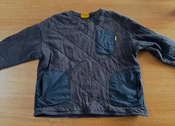 GRIP swany 그립스와니 퀼팅 크루 네이비 사이즈 L