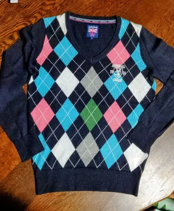 Admiral 골프 V넥 스웨터 M