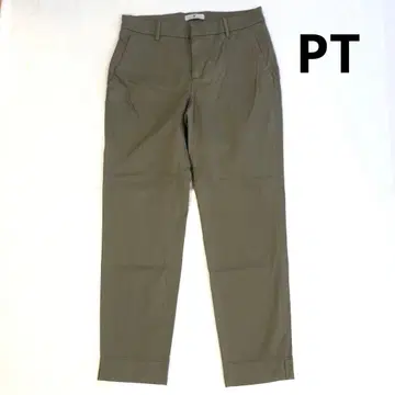 PT 코튼 스트레치 팬츠 카키