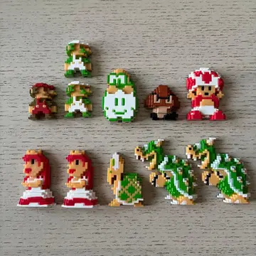 다이도 슈퍼 마리오브라더스 도트 피규어 컬렉션 11점