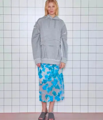 [ 택 포함 미사용 ] MAISON SPECIAL 롱 스커트