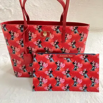 Samantha Vega x Disney 콜라보 토트백 파우치 포함