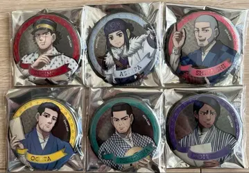 메이지 마을 캔뱃지 골든 카무이 오가타