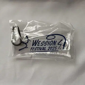 WESSION FESTIVAL WEST 굿즈 클리어 케이스