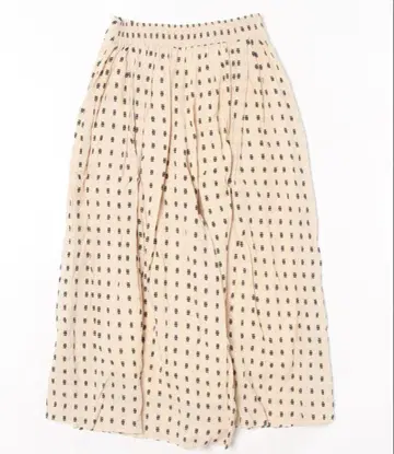 sara mallika COTTON CUT JQD GATHER PANTS