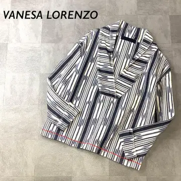 VANESA LORENZO 숄카라 디자인 풀오버 상의