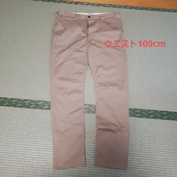 허리 100cm 치노 팬츠