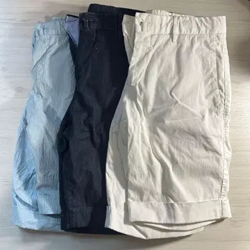 PT 토리노 숏팬츠 3세트 스카이블루 다크 그레이 화이트