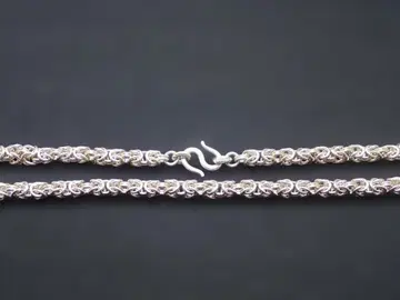 실버 목걸이 비잔틴