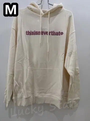 thisisneverthat 크림 후드티 M 사이즈