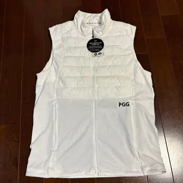 PGG 모사 x N y 메카니컬 스트레치 타프타 화이트 베스트 사이즈 5