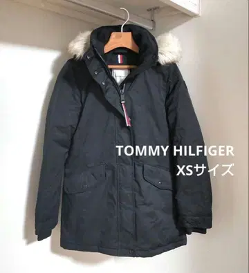 TOMMY HILFIGER 아우터 코트 XS ( 미국 사이즈 ) 블랙