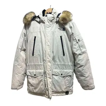 [ 새상품급 ] THE NORTH FACE 화이트 다운 자켓 M
