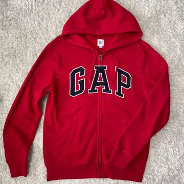 GAP 레드 후드티 XS