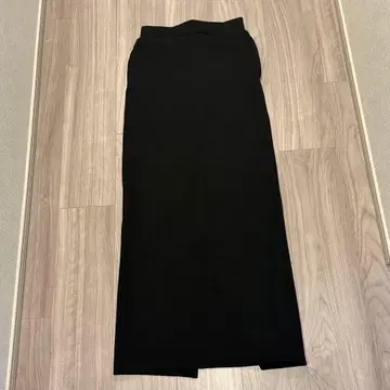 prose verse 프로스베일 허리 드로스트 컷 리브 내로우 스커트