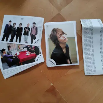 KAT-TUN 카메나시 카즈야 오프 샷 사진 세트