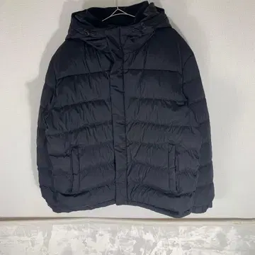 유니클로 다운 자켓 미들 블랙 빅 사이즈 두툼함