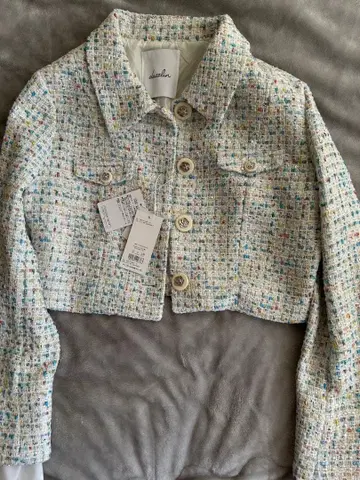 dazzlin 트위드 자켓 & 숏팬츠