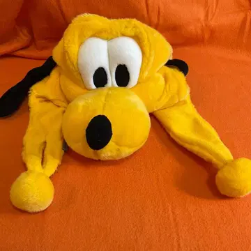 디즈니 플루토 팬캡 봉제 인형 모자