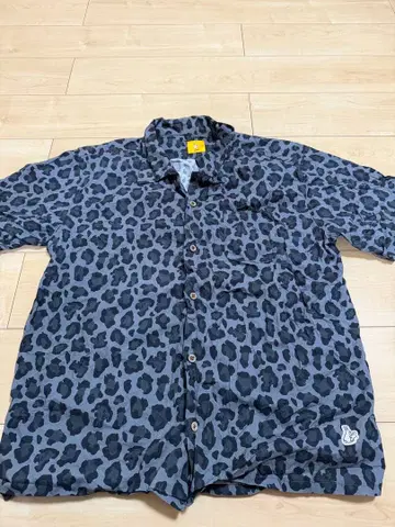 FR2 레오파드 무늬 반팔 셔츠 XL