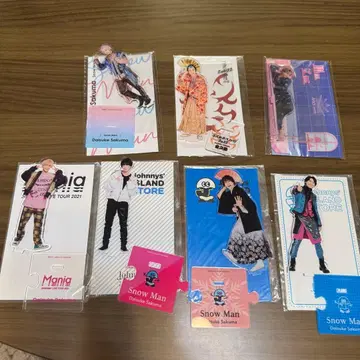 Snow Man 사쿠마 다이스케 아크릴 스탠드 세트