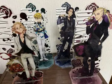 도쿄 리벤저스 드림 캔뱃지 당첨 아크릴 스탠드 4개 세트