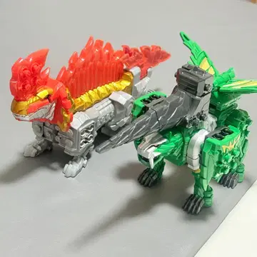 류소우저 센타이 로보 타이가 란스 디메볼케이노 세트 결품 있음