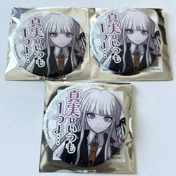 단간론파 대사 캔뱃지 vol.1 키리기리 쿄코 3점 캔뱃지