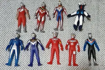 울트라맨 소프트 비닐 피규어 클리어 괴수 묶음 판매 세트