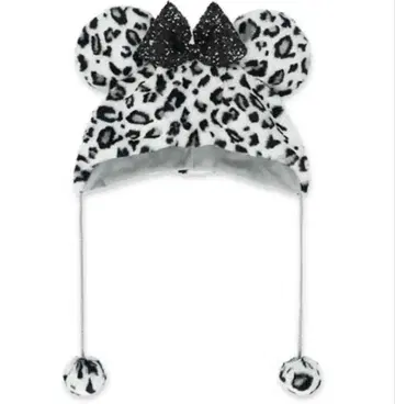 미니 마우스 레오파드 무늬 모자 팬캡