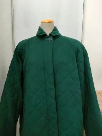 알레그리 allegri 그린 퀼팅 코트