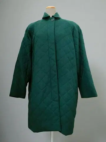 알레그리 allegri 그린 퀼팅 코트