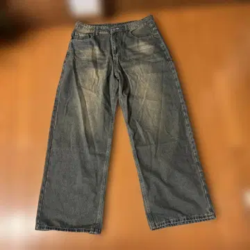 와이드 팬츠 데님 L 사이즈