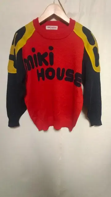 미키하우스 MIKI HOUSE 아크릴 스웨터 일본제 정품 사이즈 M