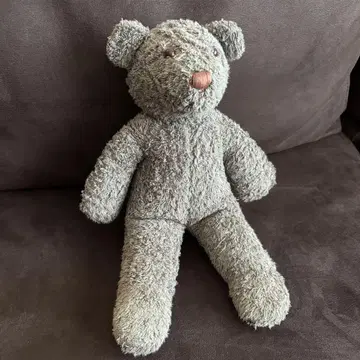 LITTLE SUNSHINE 타월 베어 M 클라우드 그레이